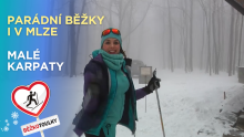 Super běžky v mlze jako mlíko I Běžkotoulky: Malé Karpaty