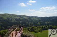Výhledy z Tolštejna představují Ústecký kraj, trochu jinak než ho známe