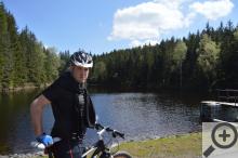 Hraniční rybník, tady začíná pouť říčky Kamenice