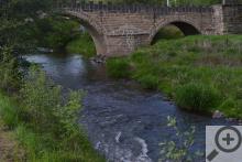 U tohoto mostu v Děčíně končí cyklostezka Ploučnice