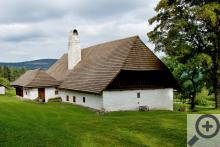 Jedna z chalup v Chalupách